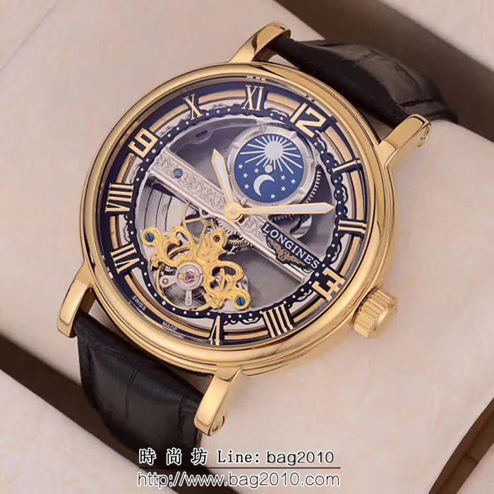 LONGINES浪琴 全自動機械 精品男士腕表 WSS0355